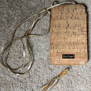 Lilly Pulitzer Crossbody Cork Phone Purse